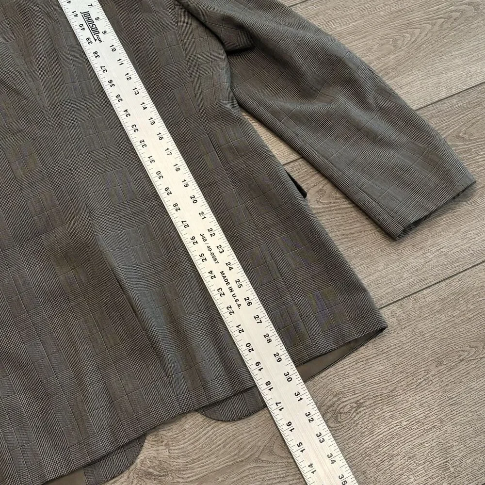 Polo‎ University Club Ralph Lauren Plaid Sport Coat Blazer Jacket 42 Preppy